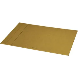 Rhodia 194475C - Schreibunterlage Rhodiarama 60x40 cm, fest, Kunstleder, ideal für Home Office, 1 Stück, Gold