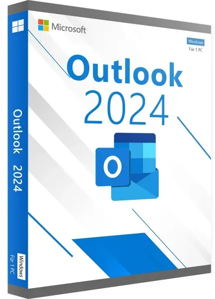 Microsoft Outlook 2024 Einzelanwendung - Sofortdownload + Produktschlüssel