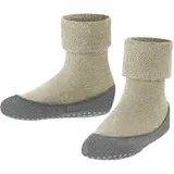 Falke Kinder Stoppersocken Cosyshoe K HP Wolle rutschhemmende Noppen 1 Paar, Beige (Sand Melange 4651), 29-30