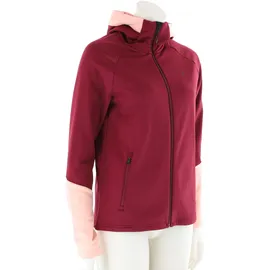 Peak Performance Damen Rider Essentials Hoodie Jacke (Größe L, pink)