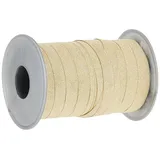 PRÄSENT Geschenkband POLY GLITTER gold 10,0 mm x 100,0 m