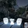 Eurotondisplay LED Gartenleuchte Kunststoff IP54 mit Fernbedienung RGBW