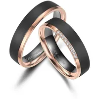 MARRYA Partnerring BLACK TITANIUM by MARRYA schwarz 62