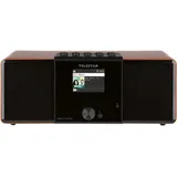 CD DAB+, UKW, Bluetooth®, WLAN), Radio, Braun