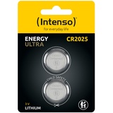 Intenso Energy Ultra Lithium Knopfzelle CR2025 2er Blister