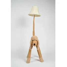 happy lamps - LED-Stehleuchte für Kinder BELLO LED/5,4W/230V Pudel - Beige/Braun