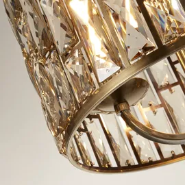 Searchlight Bijou 3-flg. Ø 38 cm antikmessing