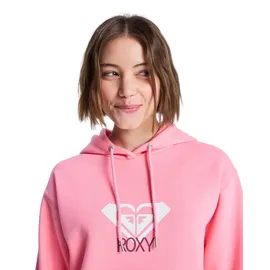 Roxy Surf Stoked Brushed Art Hoodie Plumeria L