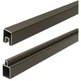 T&J ECOSTECK Abschlussleisten-Set Anthrazit