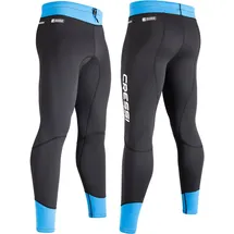 Cressi Guardian Neoprene Pants 2mm, L/4 - Hose aus Neopren 2mm, zum Schwimmen, Schnorcheln, Stand Up Paddling, Surfen, Kajakfahren und Wassersport, Schwarz/Blau,