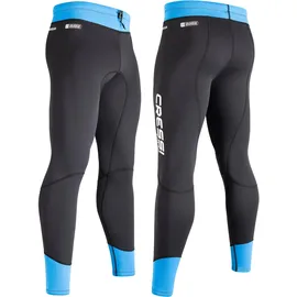 Cressi Guardian Neoprene Pants 2mm, L/4 - Hose aus Neopren 2mm, zum Schwimmen, Schnorcheln, Stand Up Paddling, Surfen, Kajakfahren und Wassersport, Schwarz/Blau,