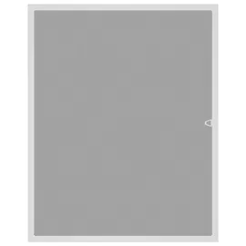 vidaXL Insektenschutz für Fenster 130 x 150 cm Weiß