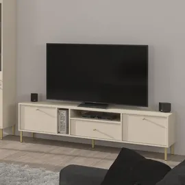 masseno TORINO Lowboard 180 cm Beige MDF