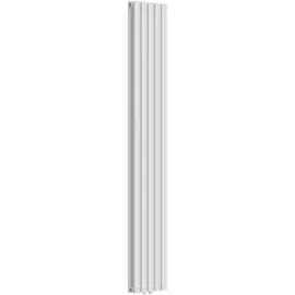 neu.haus Design Röhrenheizkörper 1800 x 300 mm 1122 W weiß Mittelventil