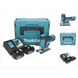 Makita DJV 185 RMJ Akku Pendelhubstichsäge 18 V Brushless + 2x Akku 4,0 Ah + Ladegerät + Makpac