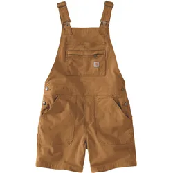 Carhartt Canvas, Latz-Shorts Damen - Braun - S