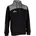 Kapuzen-Sweatjacke Herren Schwarz/Grau L