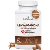 Bandini® Ashwagandha Withania Somnifera - Ashwagandha-Wurzelextrakt KSM-66®