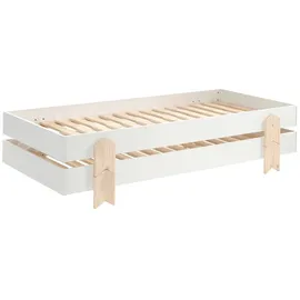58 aufm Kessel Karlene 90 x 200 cm Weiß