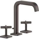 Hansgrohe Citterio E 3-Loch Waschtischarmatur Brushed Black Chrome