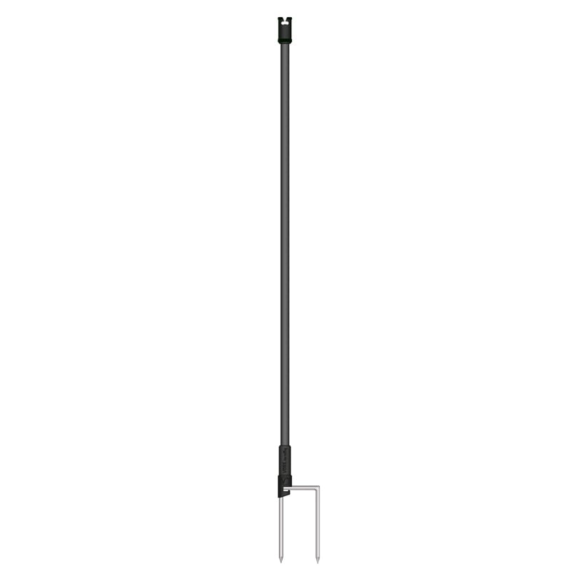 VOSS.farming NETmaster Ersatzpfahl, 90cm, 2 Spitzen, schwarz