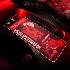 Numskull Games Numskull Mauspad House of the Dragon Mousepad mit Ladefunktion