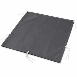 fudajo Kleintierkäfig Abdeckung Freigehege 59 x 88,5 x 0 cm anthrazit