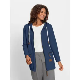 Casual Looks WITT WEIDEN "Sweatjacke", in dunkelblau | Gr. 44