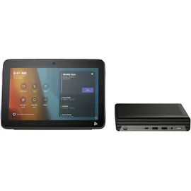 HP Poly Studio Base Kit G9 Plus, Konferenzgerät, Schwarz