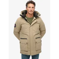 Superdry Parka mit Stehkragen, Sand, XXXL