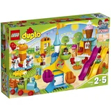 LEGO 10840 DUPLO Großer Jahrmarkt mit Zug & Rutsche[Exklusiv bei Amazon]