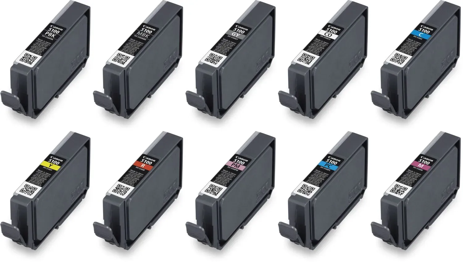 Canon PFI-5100 Tinten Set