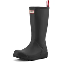 Hunter Damen Original Play Tall Wellington Rubber Black Stiefel 39 EU