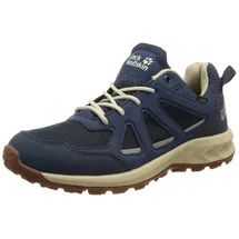 Jack Wolfskin Woodland 2 Texapore Low Damen Dark Blue/Beige 37,5