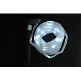 Buri Lichterkette LED Solarzelle  weiß