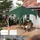 Woltu Faltpavillon 2 x 2 m inkl. 4 Seitenteile Grün