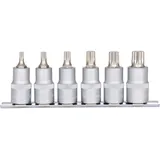 KS Tools 1/2" Bit-Stecknuss-Satz XZN 6-tlg. M5-M14