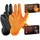 Grippaz Nitrilhandschuhe orange, - 50er Pack Größe: 8 - Grippaz