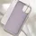 Apple iPhone 14 Plus Silikon Case lila