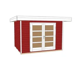 Weka Chill-Out 1 2,95 x 2,40 m rot