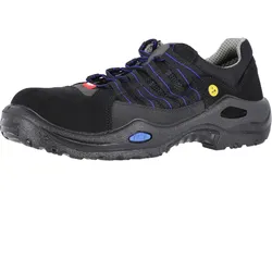 Sicherheitshalbschuhe S1 "1635" E-SPORT - 46 - schwarz