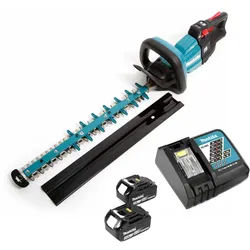 Makita DUH 502 RF Akku Heckenschere 18V 50cm + 2x Akku 3,0Ah + Ladegerät
