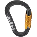 Salewa Ortles Hms C3 S Karabinerhaken - Black / Orange - One Size