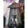 Europalms Laterne Katze 23 cm Schwarz