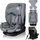 lionelo Autokindersitz Lavender i-Size ab 1 Jahr bis 12 Jahren, ab 9 kg bis 36 kg ISOFIX Breiter Einstellber Grau - Grau
