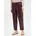 Kunstlederhose in aubergine 0001 Gr 44