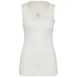Cream Top Vanessa | Weiß - L