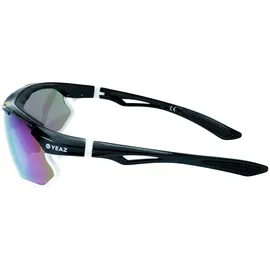 YEAZ Sport-Sonnenbrille schwarz/weiß/lila SUNRAY