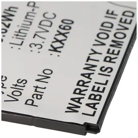 Cameron Sino Akku passend für Kazam Trooper 2 6.0, Trooper 2 X6.0 3,7 Volt 2600mAh