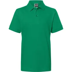 Kinder Polo-Shirt "JN070K" - L - irish-green